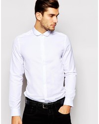 weißes Langarmhemd von Asos