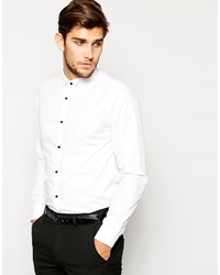 weißes Langarmhemd von Asos