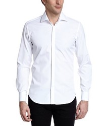 weißes Langarmhemd von Atelier Privé