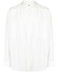 weißes Langarmhemd von Attachment
