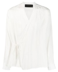 weißes Langarmhemd von Atu Body Couture