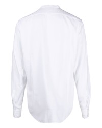 weißes Langarmhemd von Massimo Alba