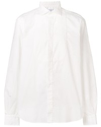 weißes Langarmhemd von Boglioli