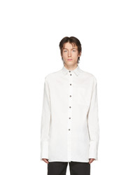 weißes Langarmhemd von Boramy Viguier