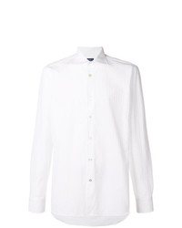 weißes Langarmhemd von Borriello