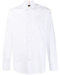 weißes Langarmhemd von BOSS