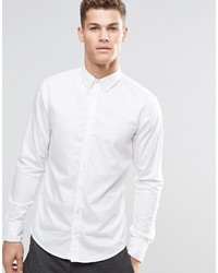 weißes Langarmhemd von Boss Orange