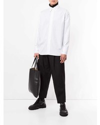 weißes Langarmhemd von Jil Sander