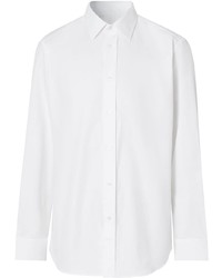 weißes Langarmhemd von Burberry
