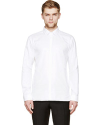 weißes Langarmhemd von Burberry