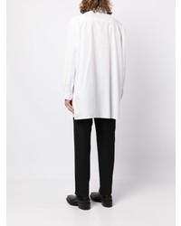 weißes Langarmhemd von Yohji Yamamoto