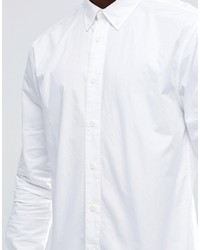 weißes Langarmhemd von YMC