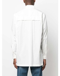 weißes Langarmhemd von Nike