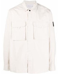 weißes Langarmhemd von Calvin Klein Jeans