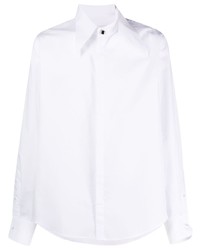 weißes Langarmhemd von CANAKU