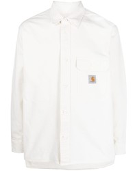 weißes Langarmhemd von Carhartt WIP