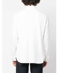 weißes Langarmhemd von Tom Ford
