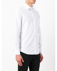 weißes Langarmhemd von Alexander McQueen