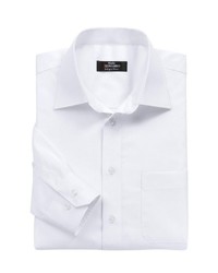 weißes Langarmhemd von Classic