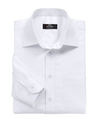 weißes Langarmhemd von Classic