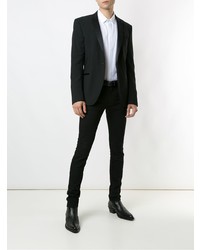 weißes Langarmhemd von Saint Laurent