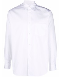 weißes Langarmhemd von Comme des Garcons