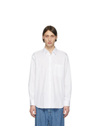 weißes Langarmhemd von Comme Des Garcons SHIRT