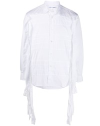 weißes Langarmhemd von Comme Des Garcons SHIRT