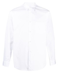 weißes Langarmhemd von Comme Des Garcons SHIRT