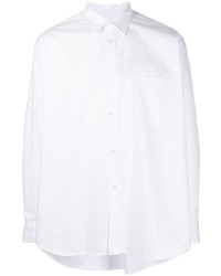 weißes Langarmhemd von Comme Des Garcons SHIRT