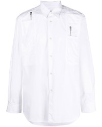 weißes Langarmhemd von Comme Des Garcons SHIRT