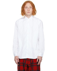 weißes Langarmhemd von Comme Des Garcons SHIRT