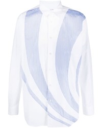 weißes Langarmhemd von Comme Des Garcons SHIRT