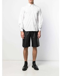 weißes Langarmhemd von Comme Des Garcons Homme Plus