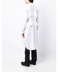 weißes Langarmhemd von Comme Des Garcons Homme Plus