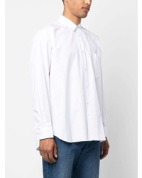 weißes Langarmhemd von Comme Des Garcons SHIRT