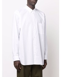 weißes Langarmhemd von Comme Des Garcons SHIRT