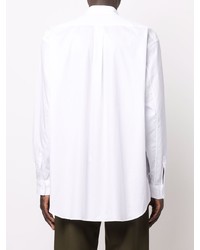 weißes Langarmhemd von Comme Des Garcons SHIRT