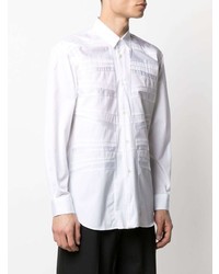 weißes Langarmhemd von Comme Des Garcons SHIRT