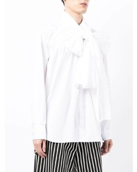 weißes Langarmhemd von Comme Des Garcons SHIRT