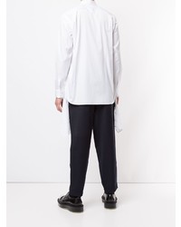 weißes Langarmhemd von Comme Des Garcons SHIRT