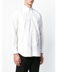 weißes Langarmhemd von Comme Des Garcons SHIRT