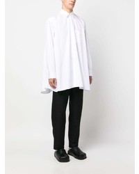 weißes Langarmhemd von Comme Des Garcons SHIRT