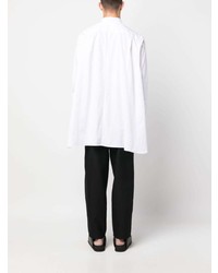 weißes Langarmhemd von Comme Des Garcons SHIRT