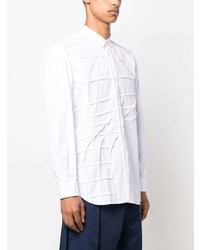 weißes Langarmhemd von Comme Des Garcons SHIRT