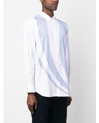 weißes Langarmhemd von Comme Des Garcons SHIRT