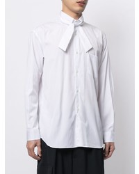 weißes Langarmhemd von Comme Des Garcons SHIRT