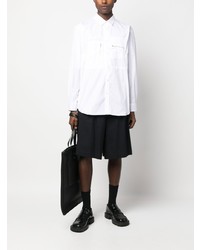 weißes Langarmhemd von Comme Des Garcons SHIRT