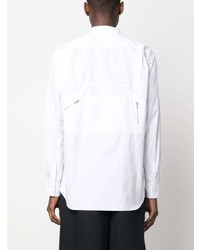 weißes Langarmhemd von Comme Des Garcons SHIRT