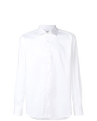 weißes Langarmhemd von Corneliani